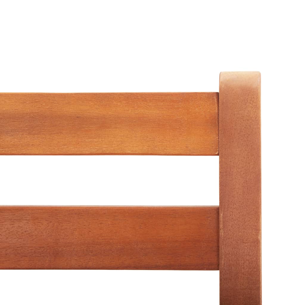 Set of 4 Bar Chairs in Solid Acacia Wood – Stylish & Durable Seating