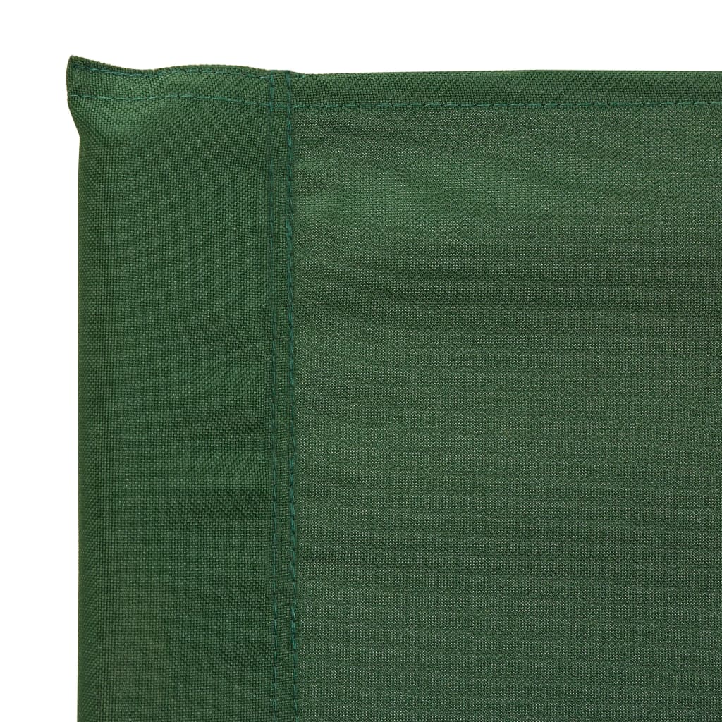 2 Green Director's Chairs - Solid Acacia Wood, Set of 2