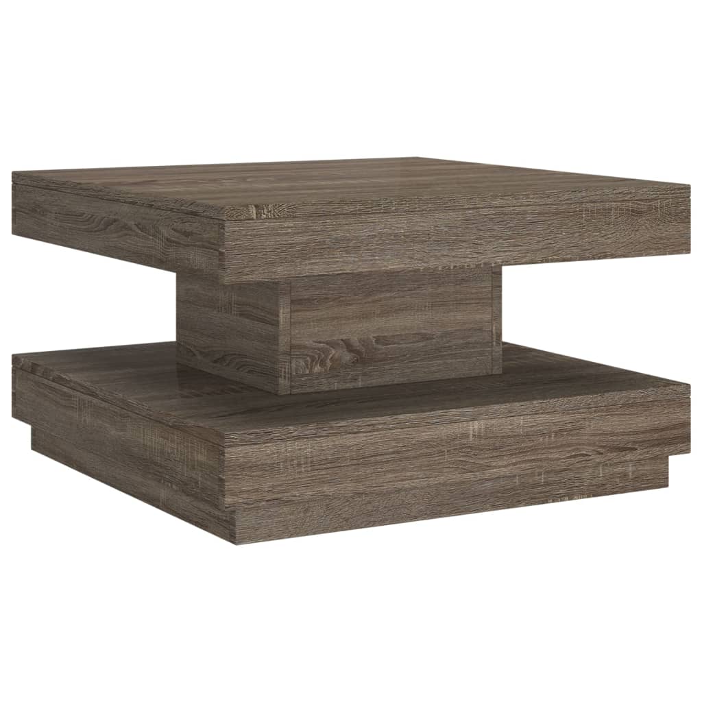 Coffee Table Grey 60x60x35 cm MDF