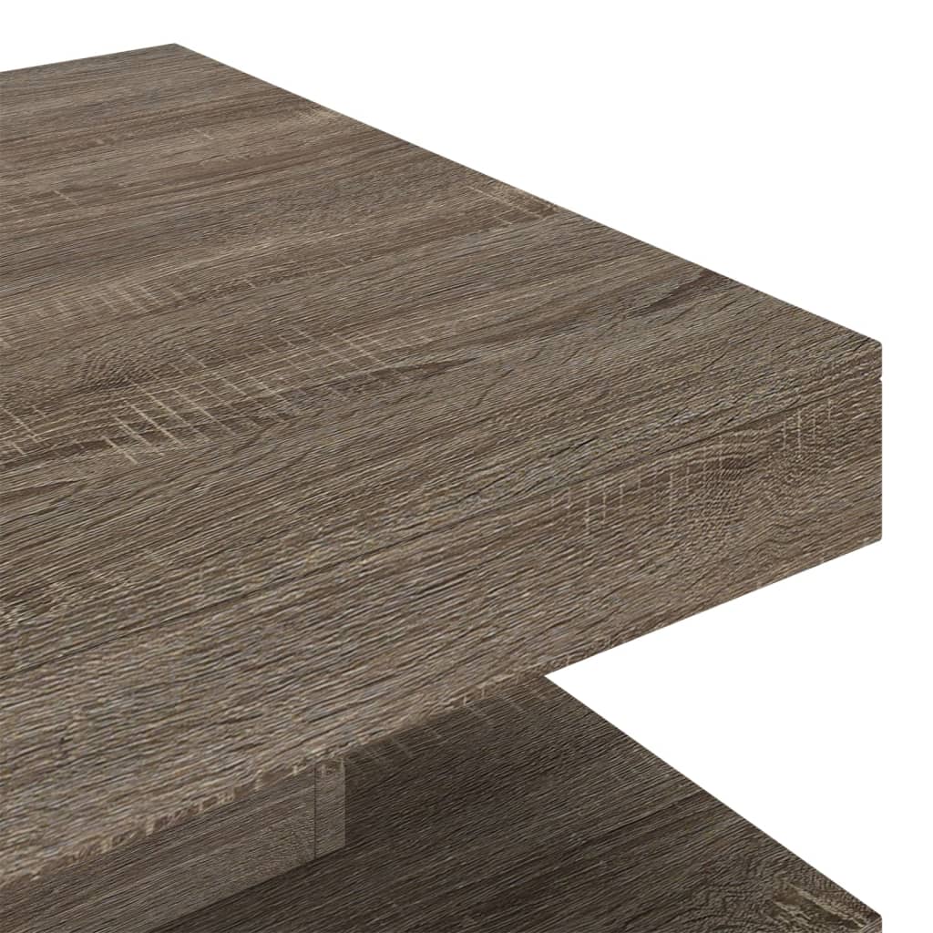 Coffee Table Grey 60x60x35 cm MDF