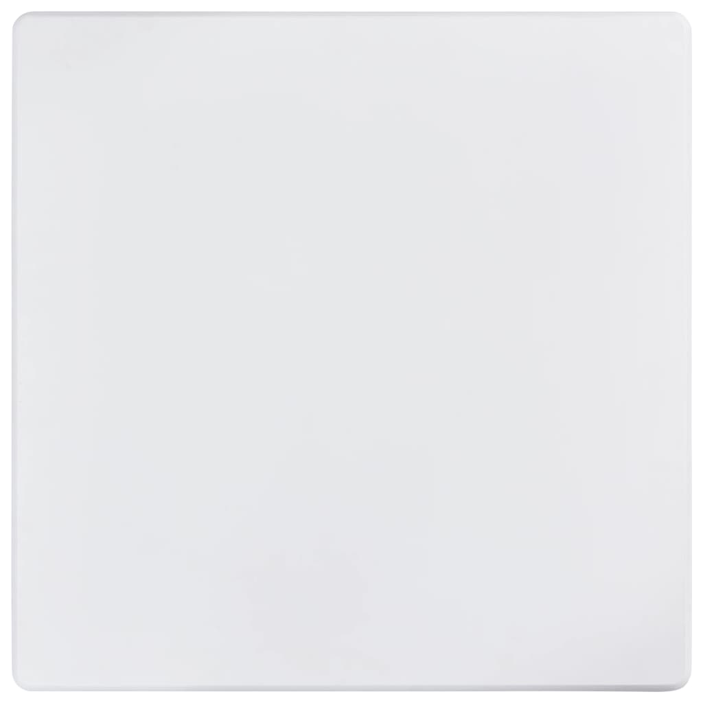 Sleek White MDF Bar Table 60x60x111 cm - Modern & Durable