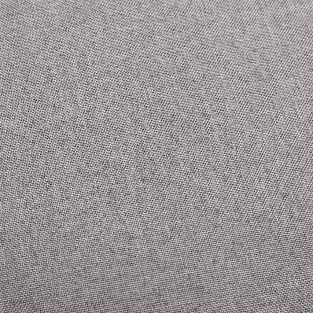 Light Grey Fabric Bar Stool - Stylish & Comfortable Seating