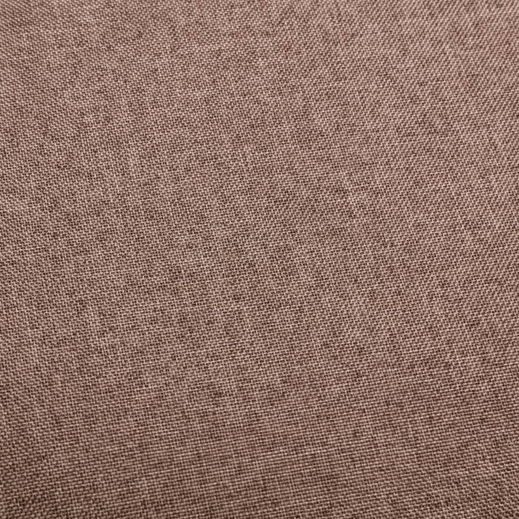 Elegant Taupe Fabric Bar Stool - Stylish and Comfortable Seating