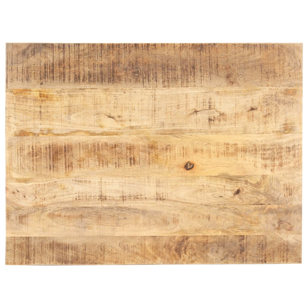Durable Mango Wood Table Top - 70x60 cm, 15-16 mm厚