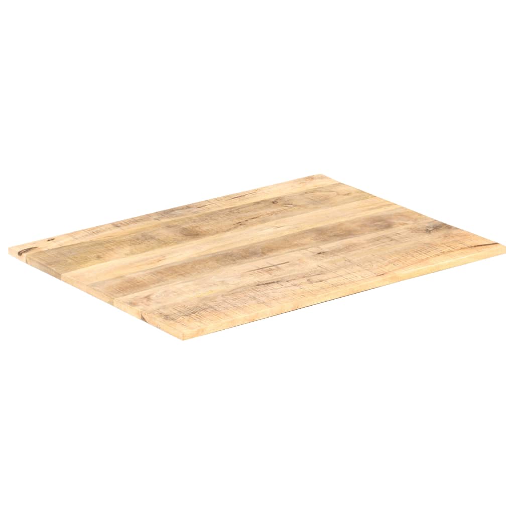 Durable Mango Wood Table Top - 70x60 cm, 15-16 mm厚