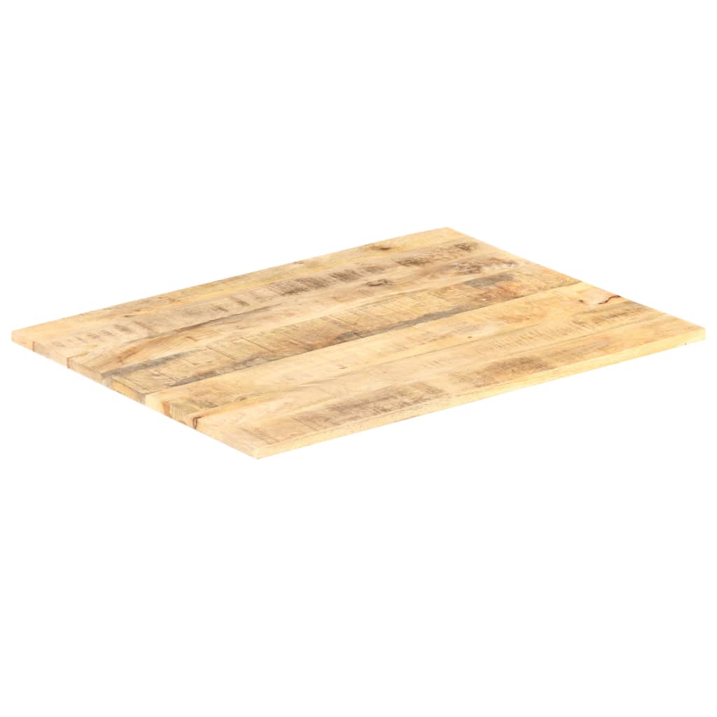 Durable Mango Wood Table Top - 70x60 cm, 15-16 mm厚