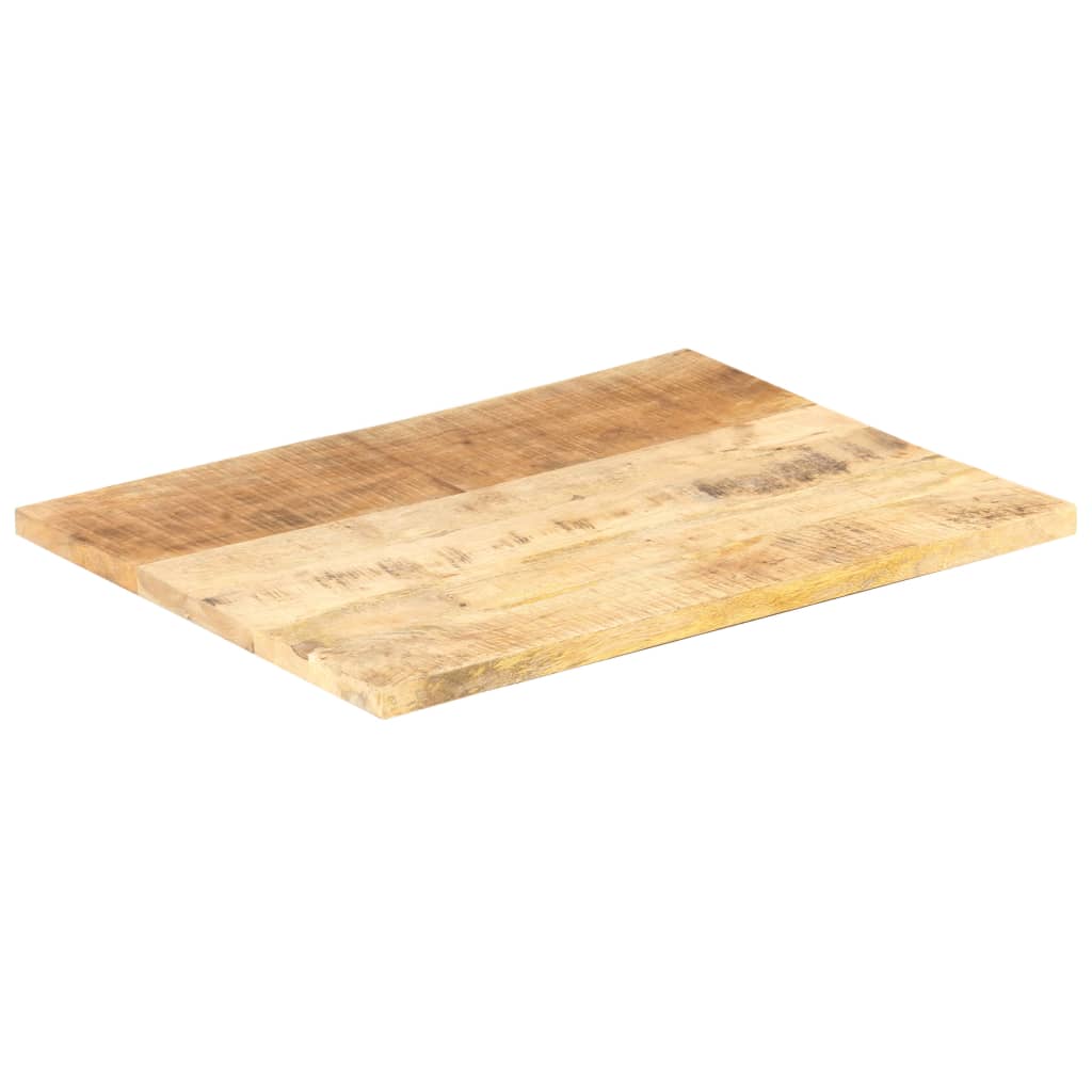 Solid Mango Wood Tabletop 90x60 cm, 25-27mm Thick
