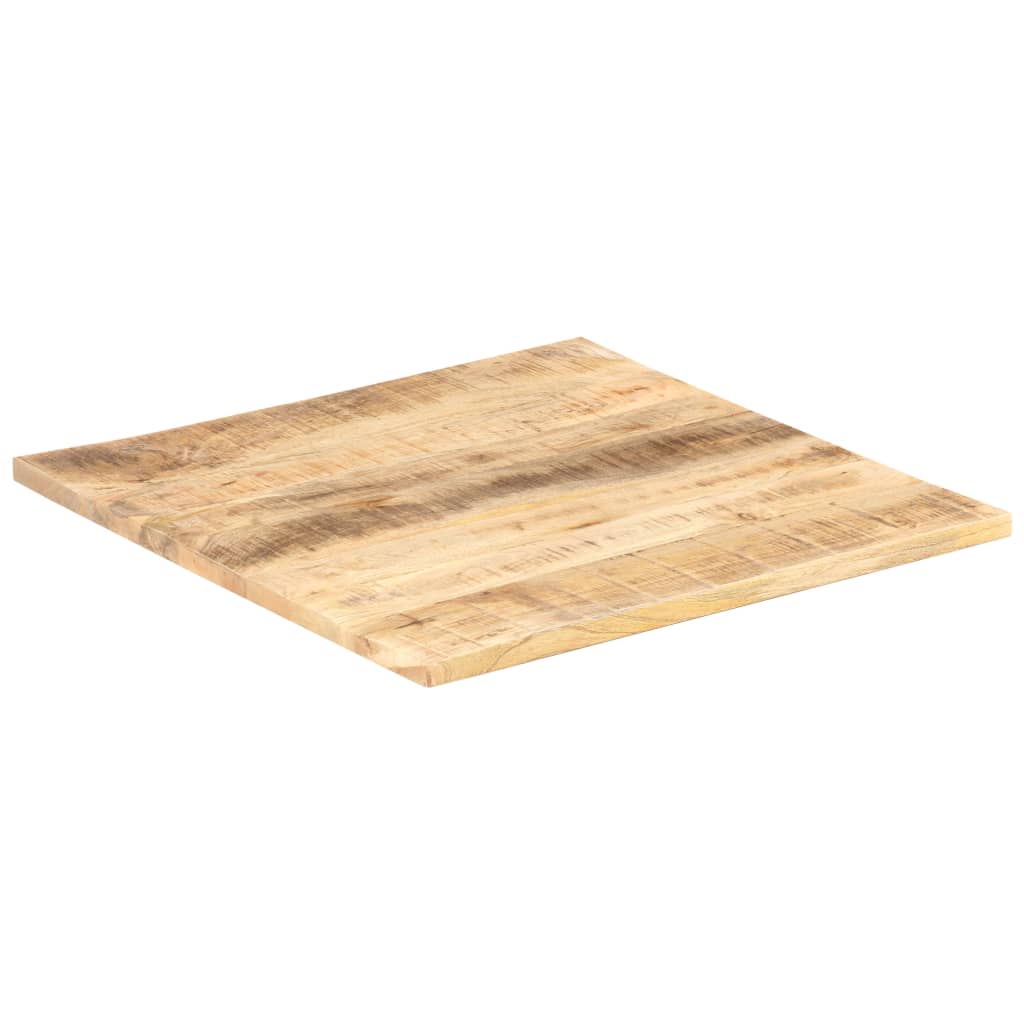 Solid Mango Wood Table Top 80x80 cm - 25-27 mm Thick
