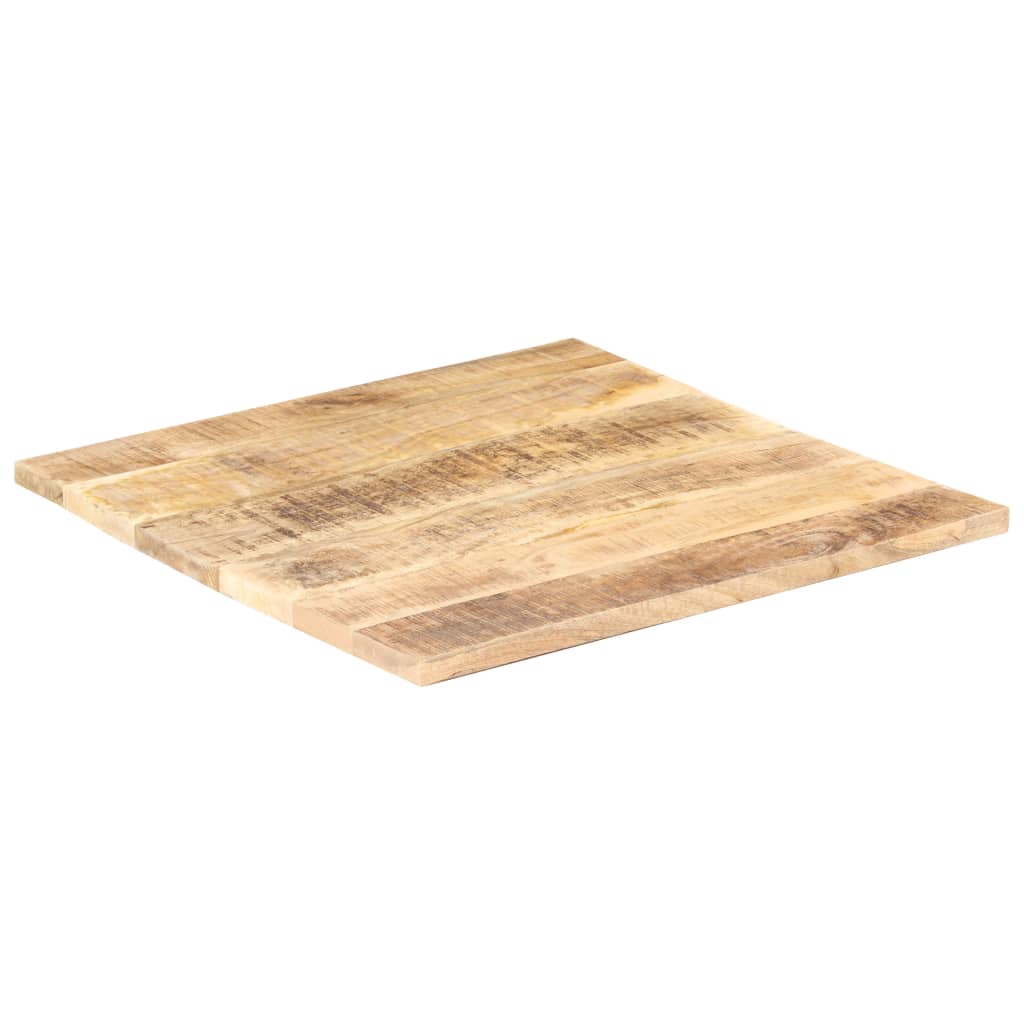 Solid Mango Wood Table Top 80x80 cm - 25-27 mm Thick