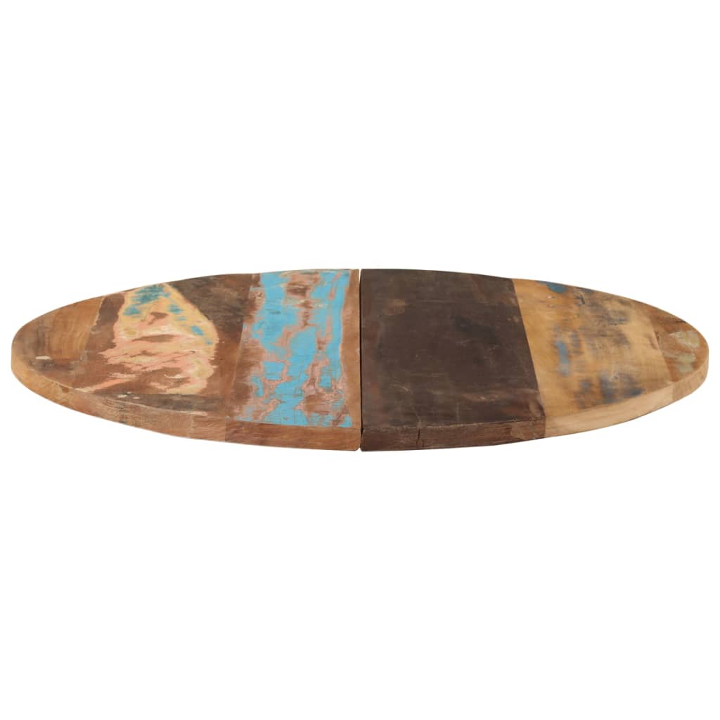 Eco-Friendly 80cm Round Table Top | Solid Reclaimed Wood