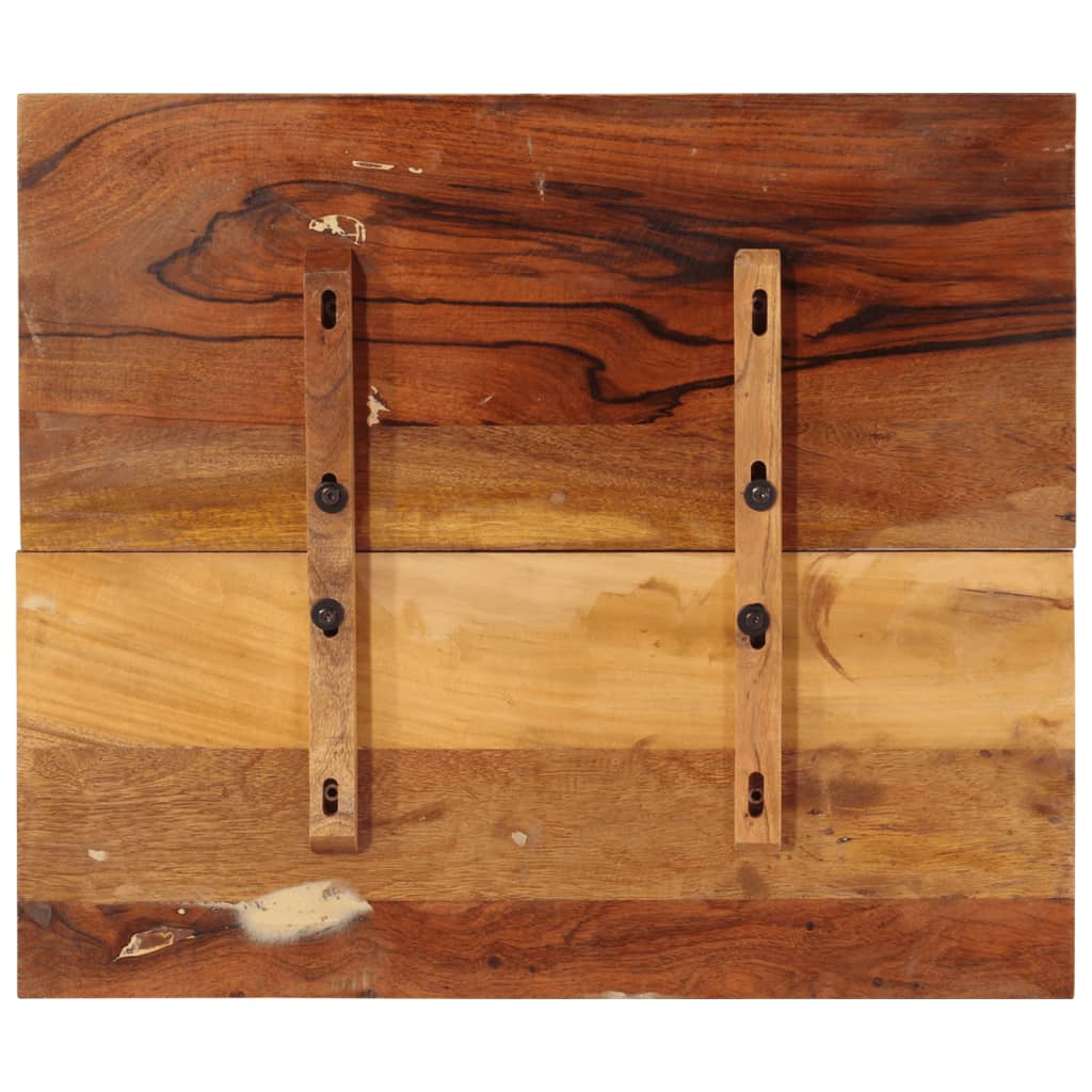 Eco-Friendly Solid Reclaimed Wood Table Top 60x70 cm