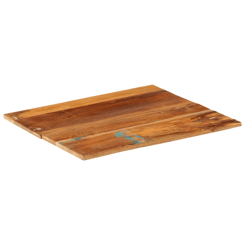 Eco-Friendly Solid Reclaimed Wood Table Top 60x70 cm