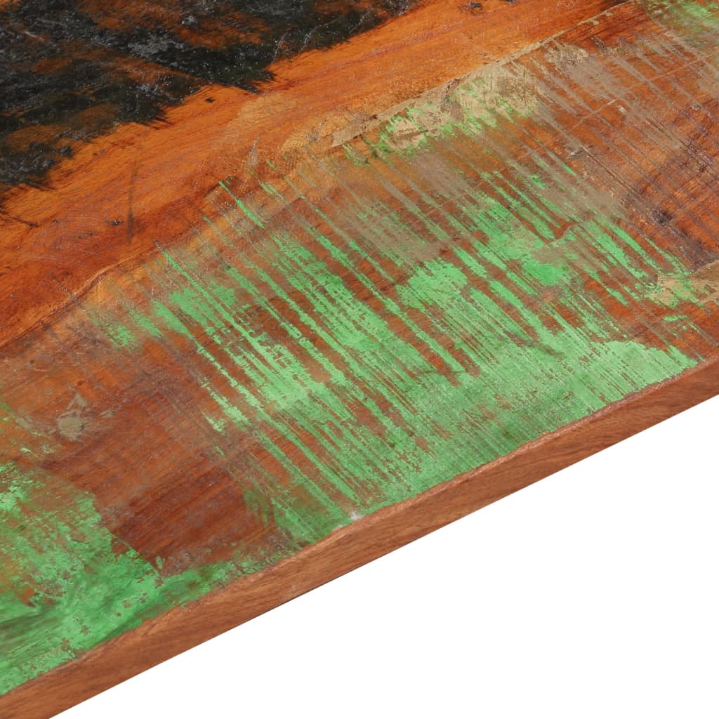 Reclaimed Solid Wood Rectangular Table Top 60x90 cm 15-16 mm