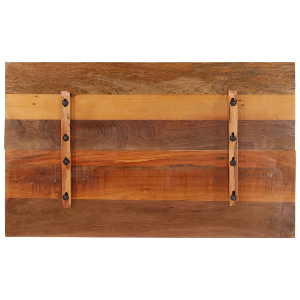 Solid Reclaimed Wood Rectangular Table Top 60x100 cm