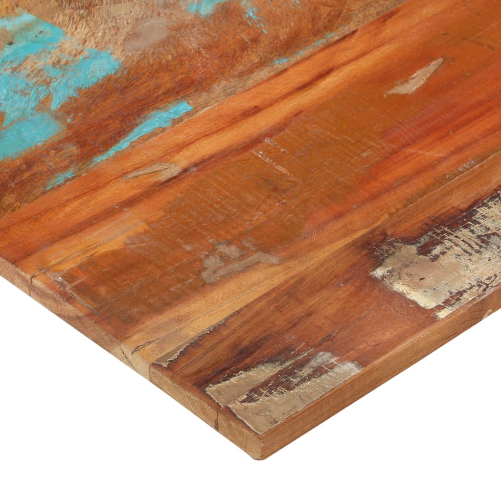 Solid Reclaimed Wood Rectangular Table Top 60x100 cm