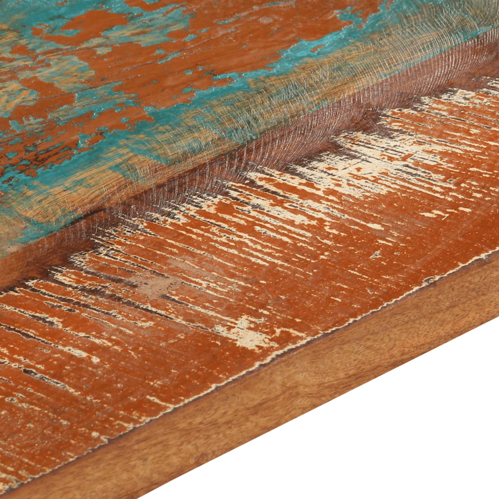 60x60 cm Reclaimed Solid Wood Square Table Top, 25-27 mm Thick