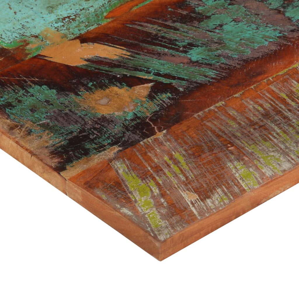 Solid Reclaimed Wood Rectangular Table Top 60x80 cm