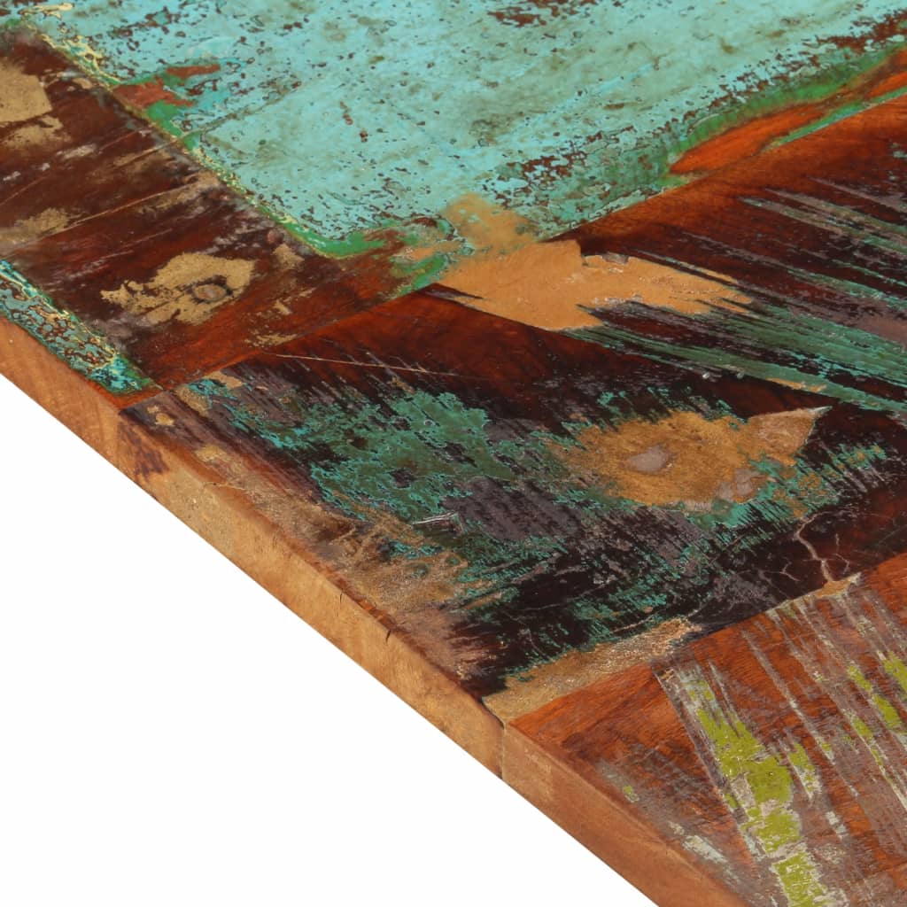 Solid Reclaimed Wood Rectangular Table Top 60x80 cm