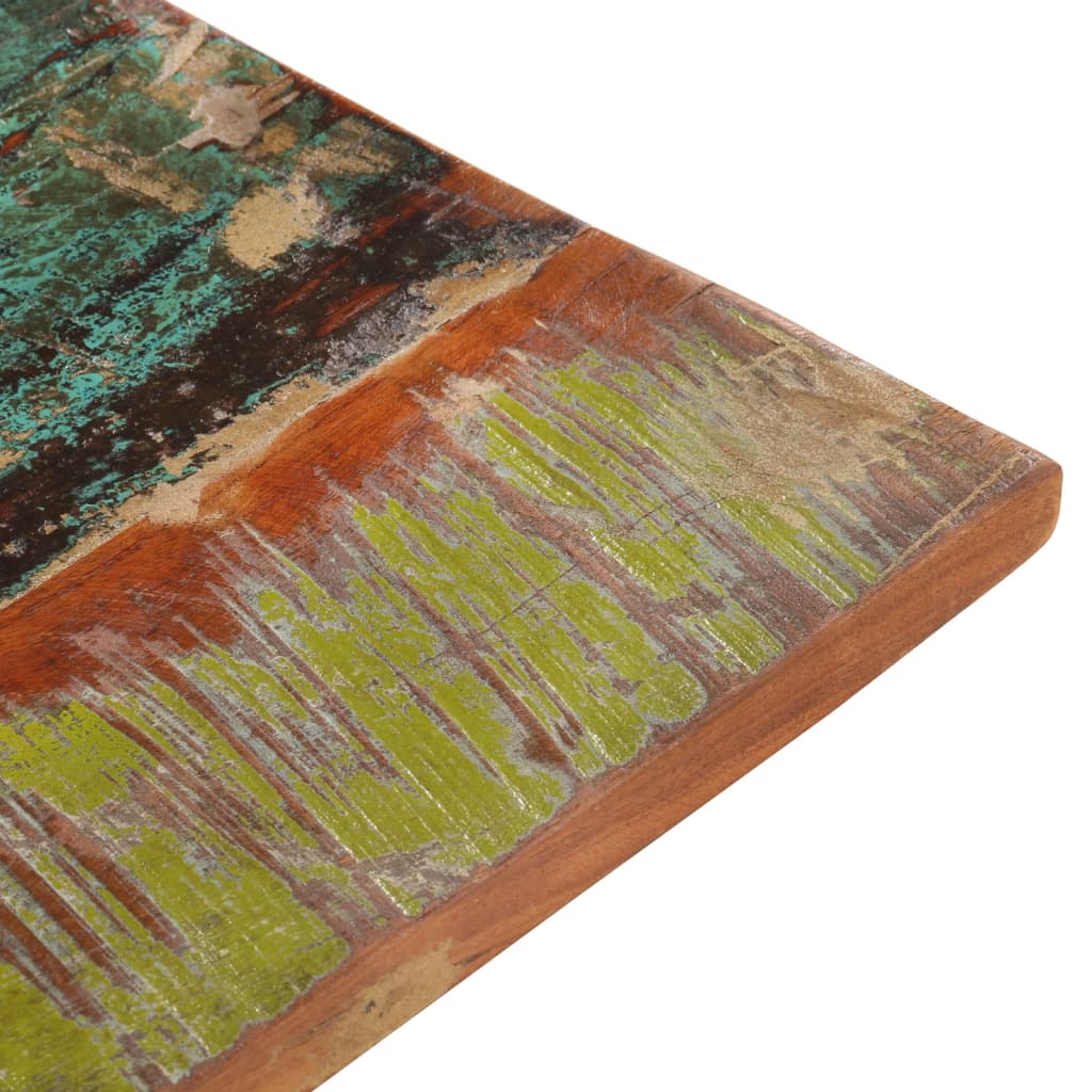 Solid Reclaimed Wood Rectangular Table Top 60x80 cm