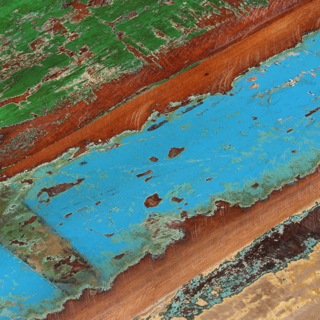 Solid Reclaimed Wood Rectangular Table Top 60x90 cm 25-27 mm