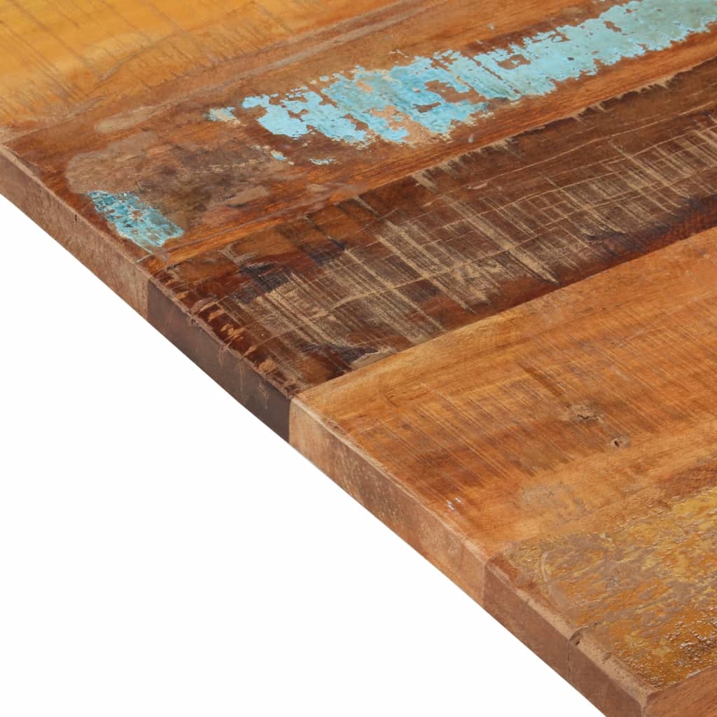 Rustic Reclaimed Wood Rectangular Table Top 60x100 cm, 25-27 mm Thick