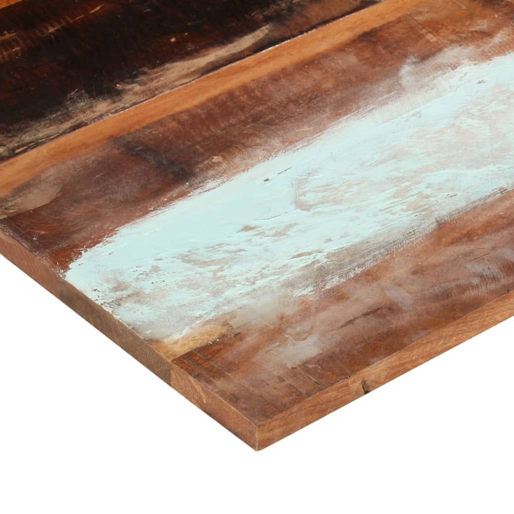 Solid Reclaimed Wood Square Table Top - 80x80 cm 25-27 mm