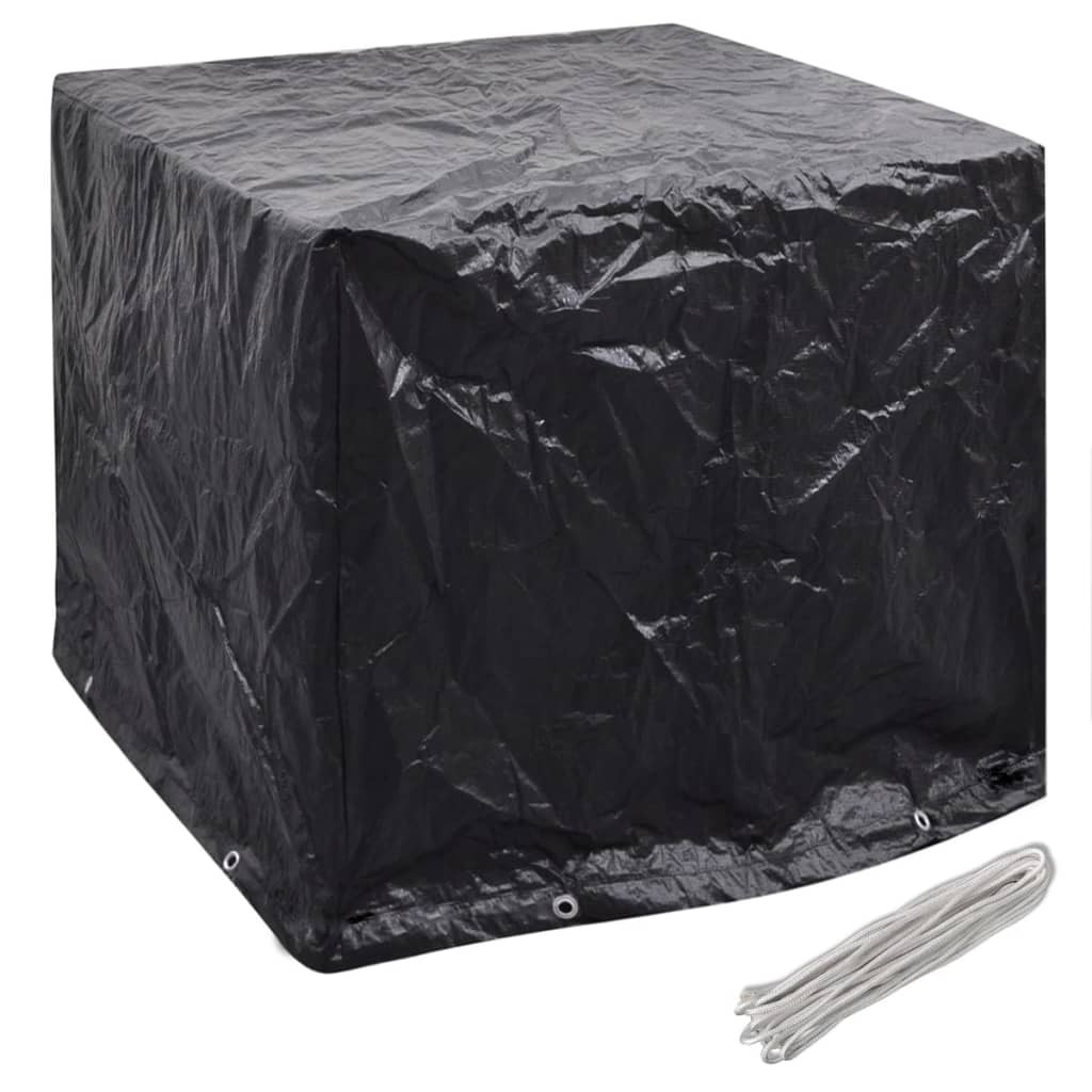 Durable Green Garden Water Tank Covers Set, 8 Eyelets, 116x100x120 cm