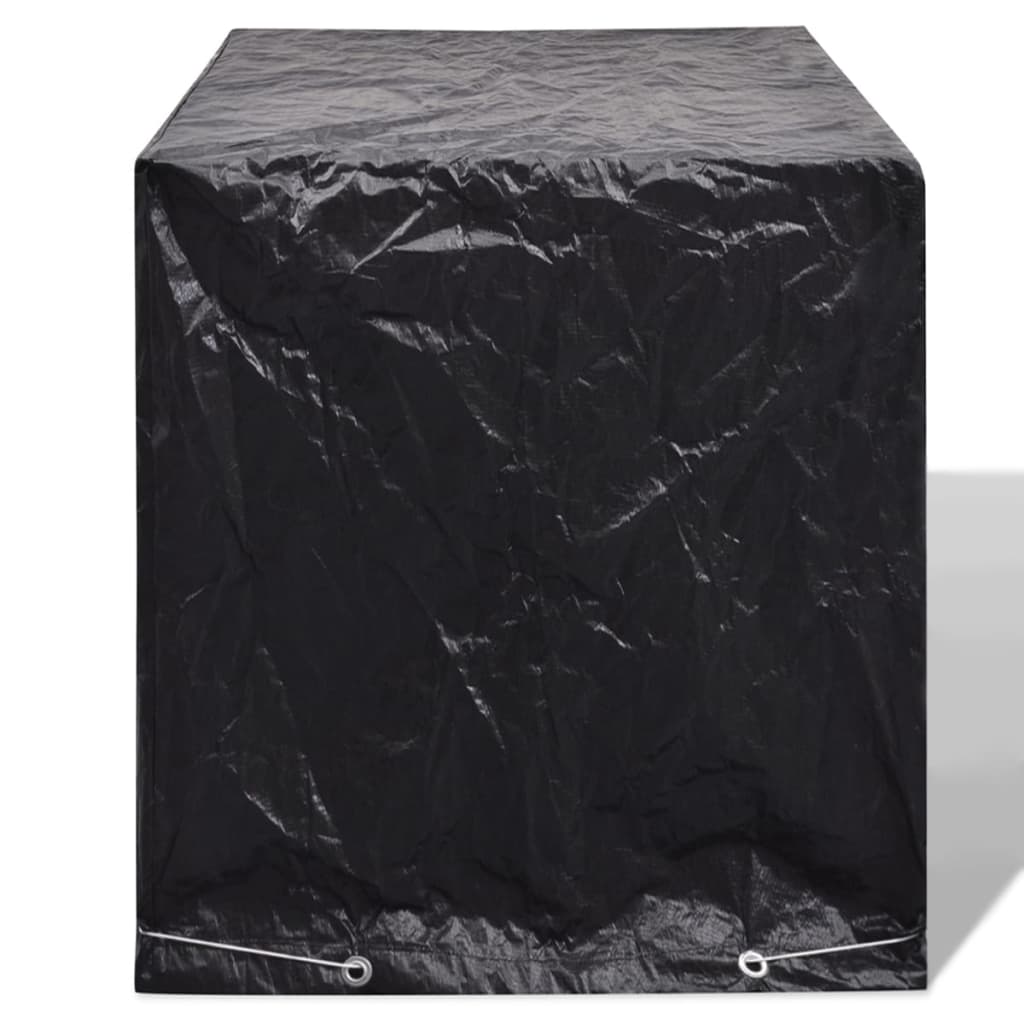 Durable Green Garden Water Tank Covers Set, 8 Eyelets, 116x100x120 cm