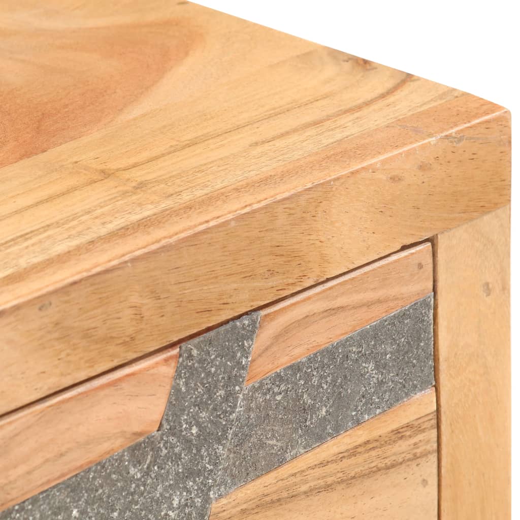 Console Table 90x30x75 cm Solid Acacia Wood