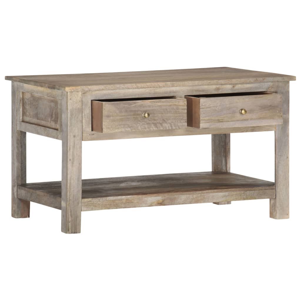 Coffee Table 82x52x47 cm Solid Mango Wood