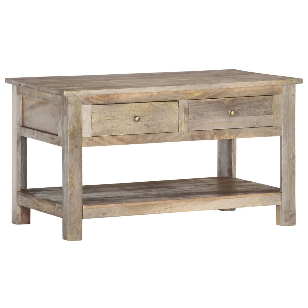 Coffee Table 82x52x47 cm Solid Mango Wood
