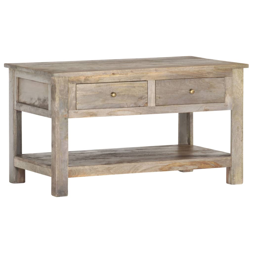 Coffee Table 82x52x47 cm Solid Mango Wood