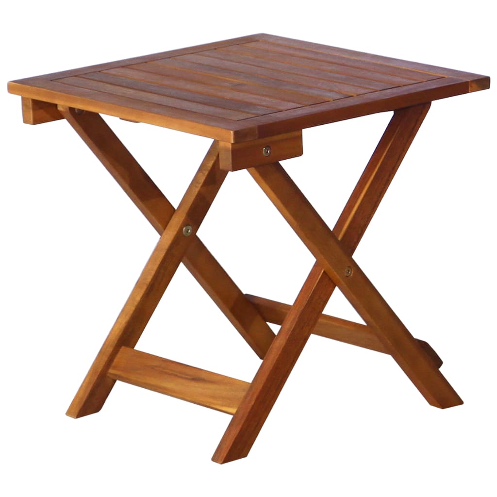 Solid Acacia Wood 3-Piece Sunlounger Set with Tea Table