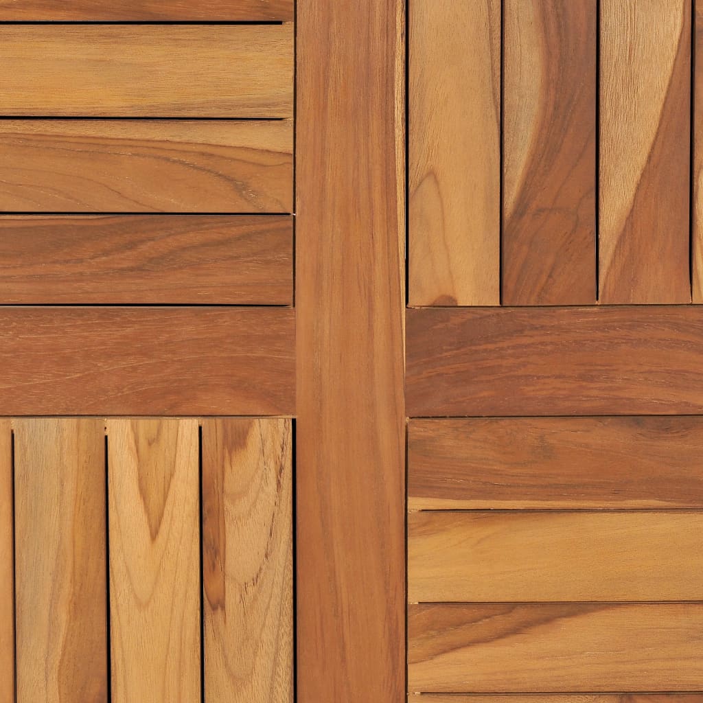 Round Teak Wood Table Top, Solid 2.5cm Thick, 70cm Diameter