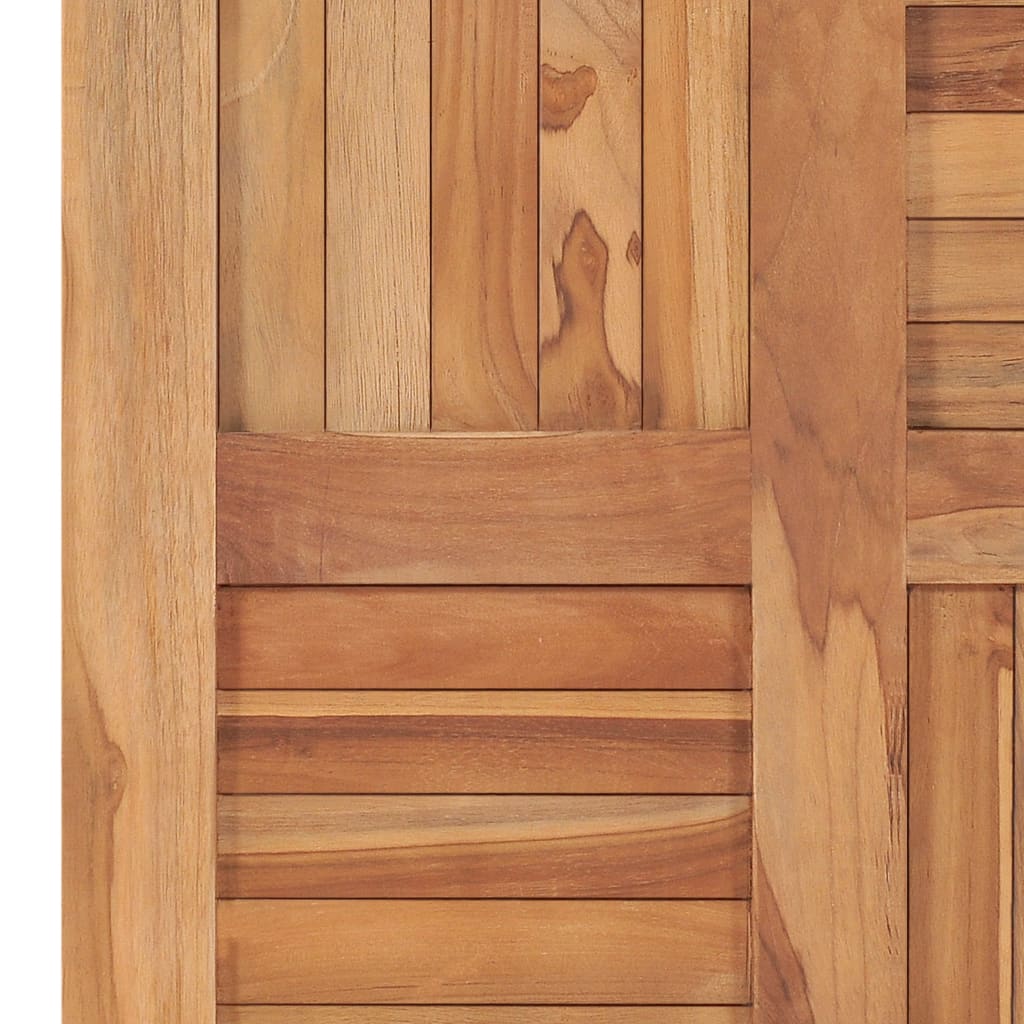 Solid Teak Wood Table Top - 60x60x2.5 cm, Durable & Elegant
