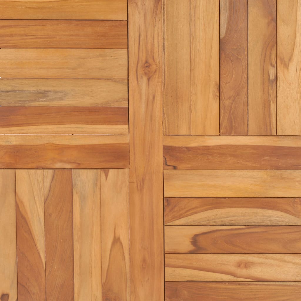 Solid Teak Wood Table Top 70x70x2.5 cm - Durable & Stylish