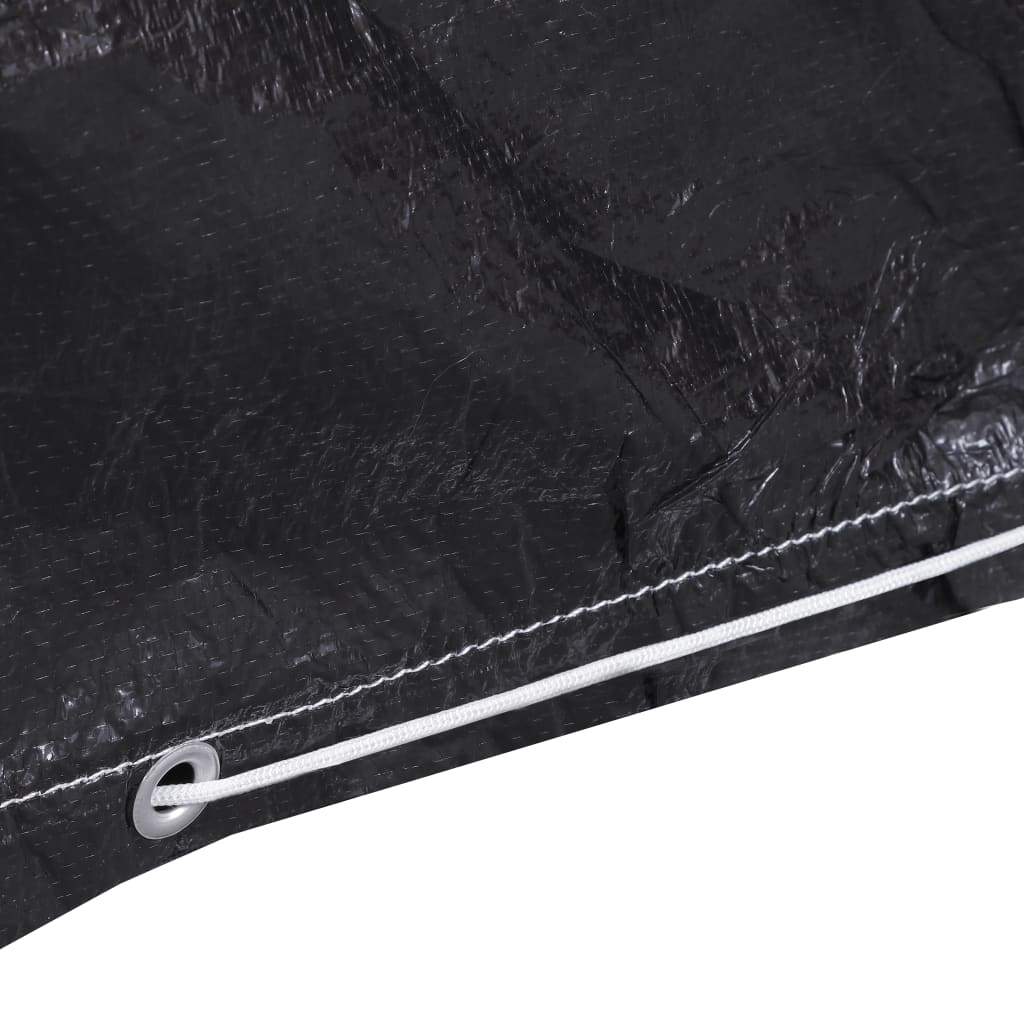 Weatherproof Swing Bench Cover 185x117x170 cm, 6 Eyelets, Green