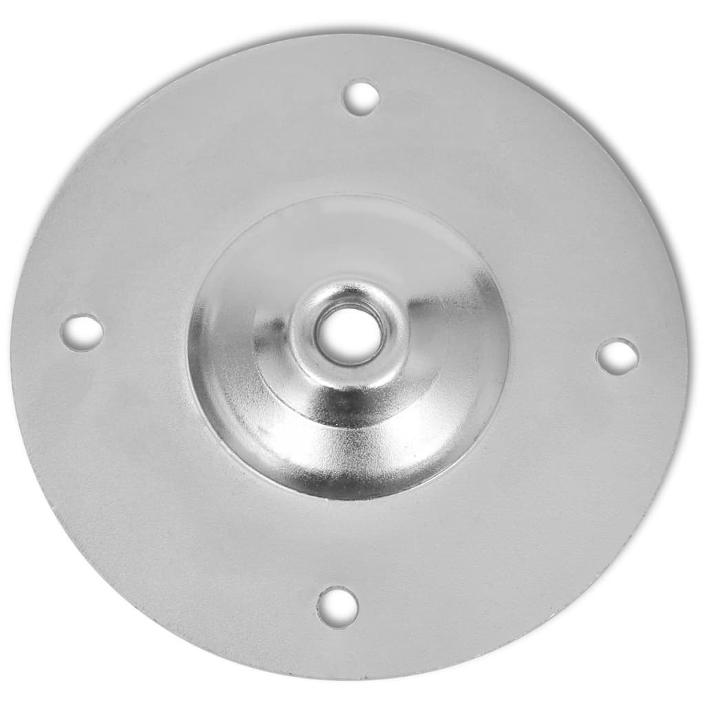 Adjustable Chrome Telescopic Table Legs, 4 pcs, 710-1100mm