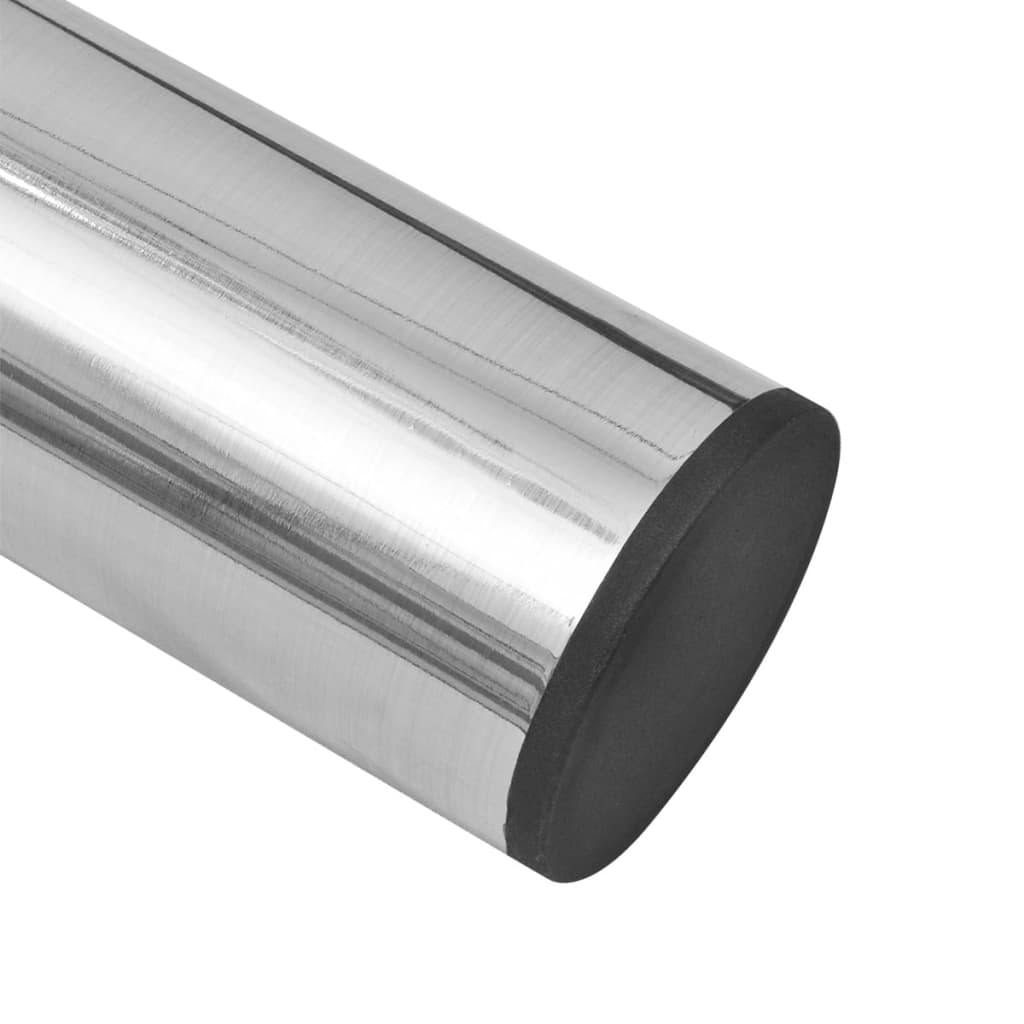 Adjustable Telescopic Table Legs, Brushed Nickel, 4 pcs, 710-1100 mm