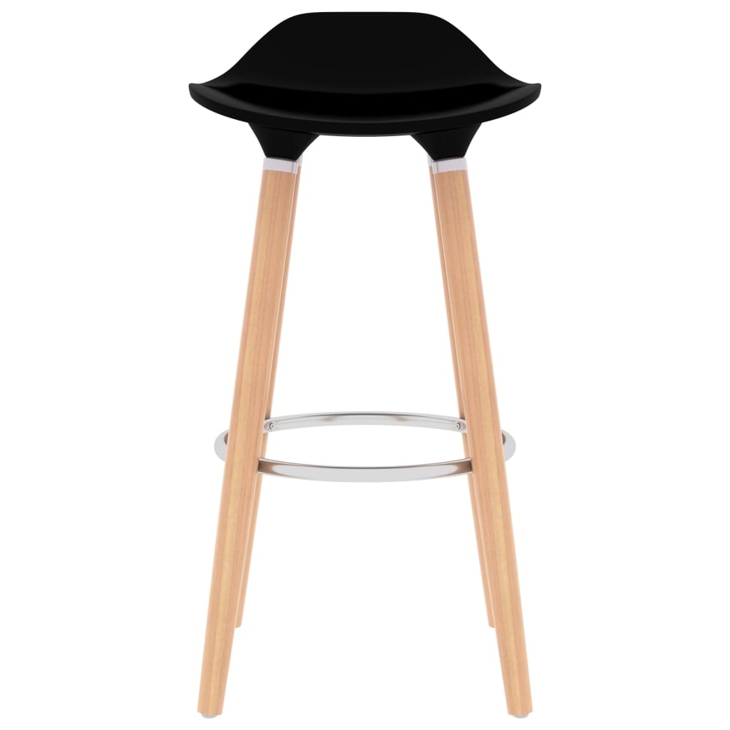 Elegant Black Bar Chairs Set of 2 – Stylish & Durable Seating