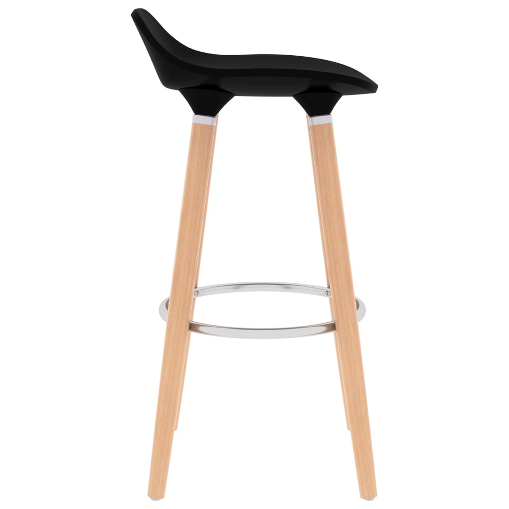 Elegant Black Bar Chairs Set of 2 – Stylish & Durable Seating