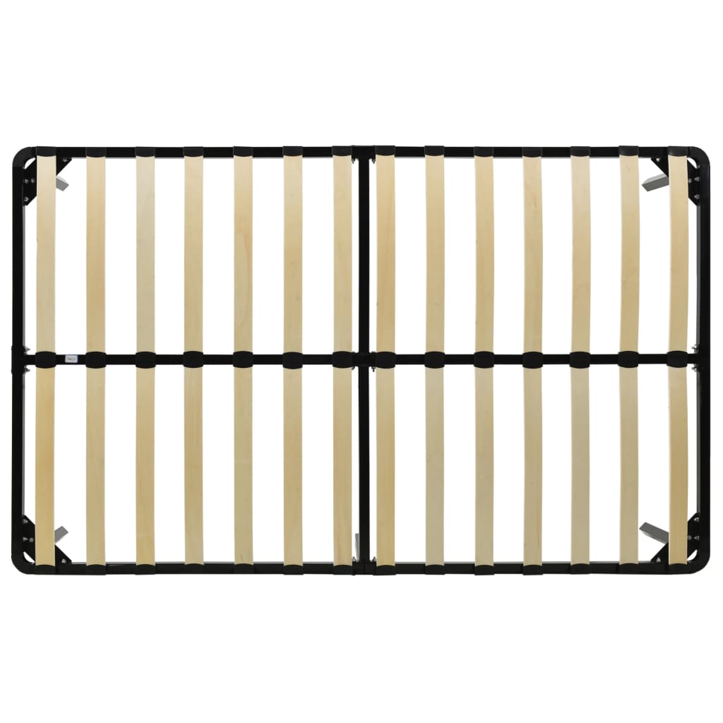 Super King Black Metal Bed Frame 180x200 cm - No Mattress Included