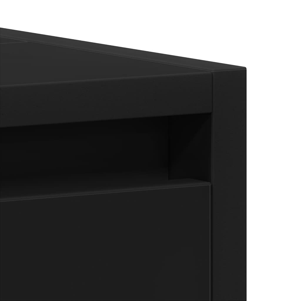 Bathroom Cabinet Black 60x33x61 cm Engineered Wood