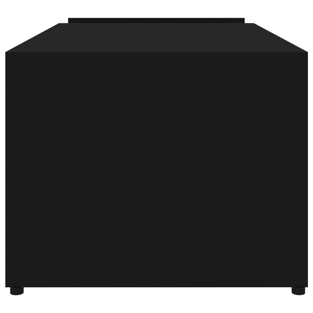 Coffee Table Black 90x45x35 cm Engineered Wood