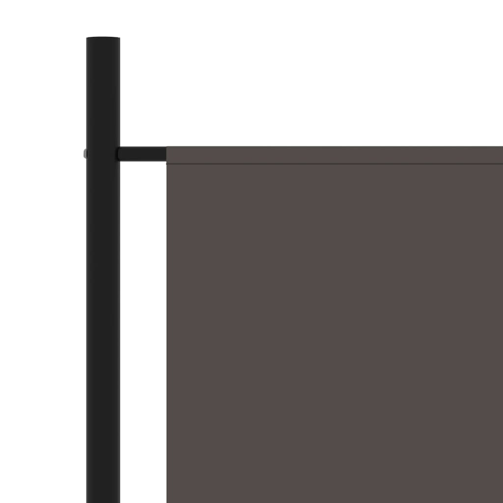 Anthracite 3-Panel Room Divider, 260x180 cm, Stylish Interiors