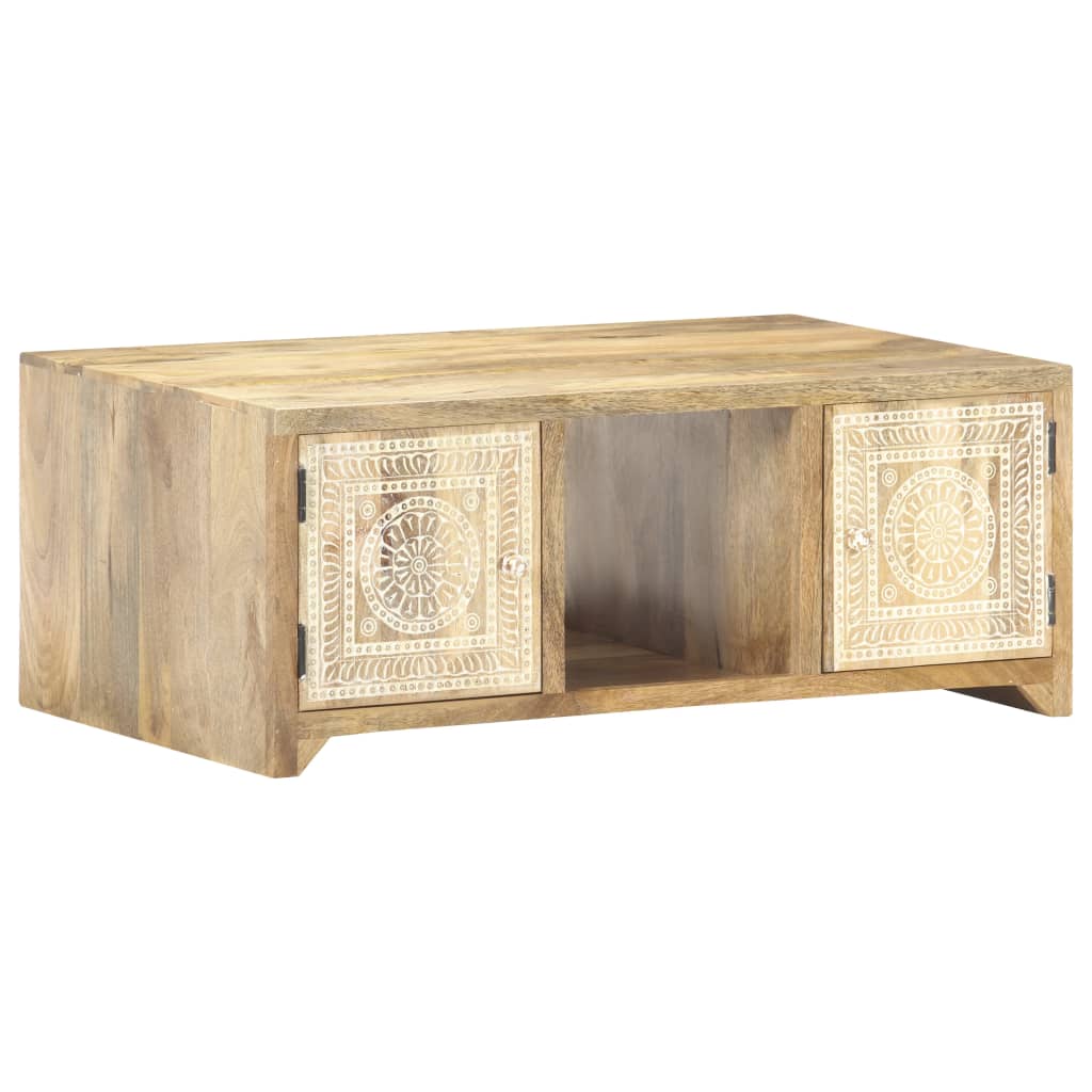 Coffee Table 90x50x35 cm Solid Mango Wood