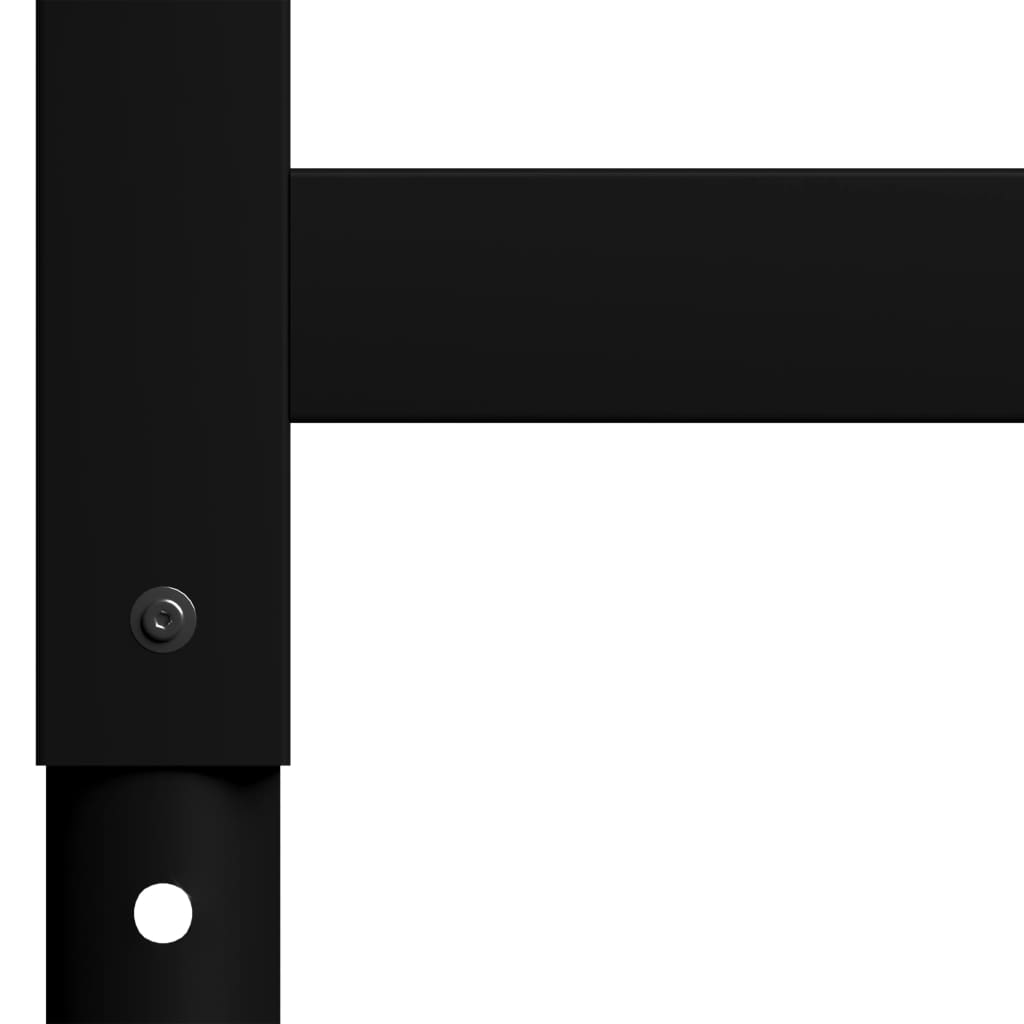 Adjustable Metal Workbench Frames, 2pc Black, 85x(69-95.5)cm