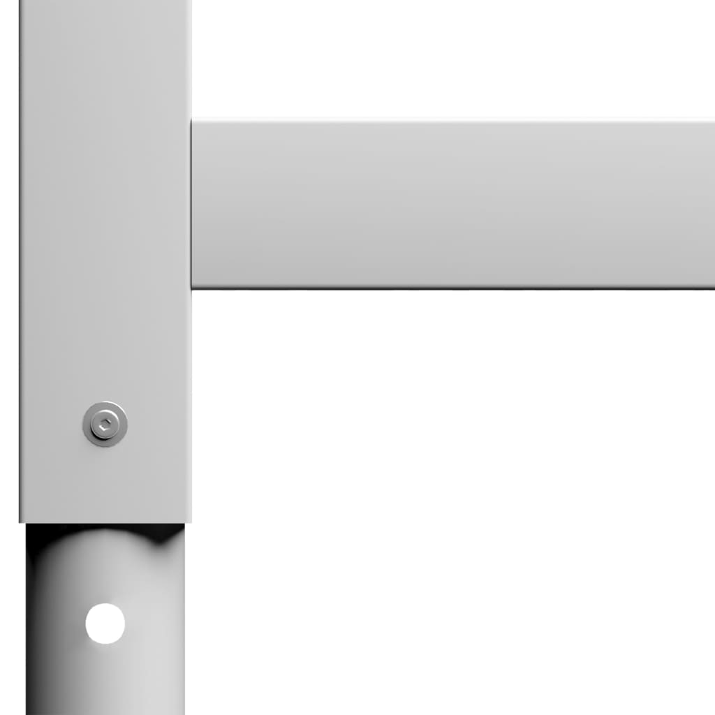Adjustable Grey Metal Work Bench Frames, 2 pcs, 85x(69-95.5) cm