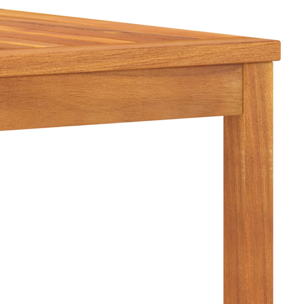 Solid Acacia Wood Coffee Table 100x50x33 cm - Rustic Charm