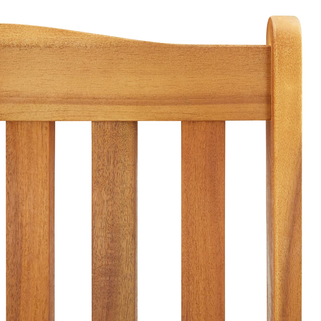Acacia Wood Rocking Chair - Durable & Stylish Seating Solution